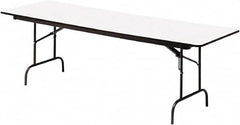 ICEBERG - 30" Long x 96" Wide x 29" High, Folding Table - Gray - Benchmark Tooling