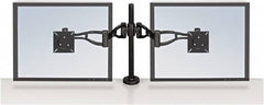 FELLOWES - Black Desk Mount Monitor Arm - Use with Monitor - Benchmark Tooling