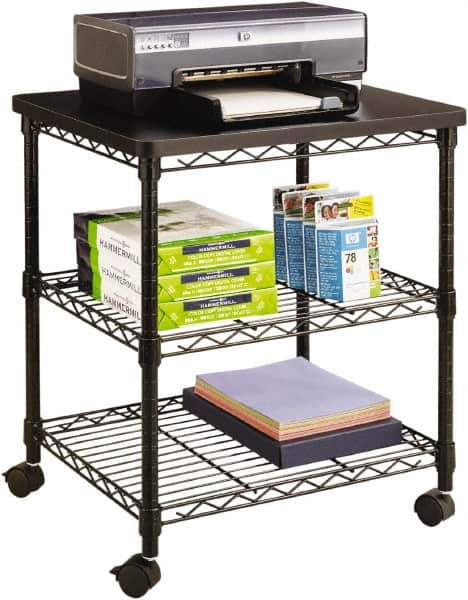 Safco - Black Case/Stand - Use with Office Machines - Benchmark Tooling
