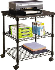 Safco - Black Case/Stand - Use with Office Machines - Benchmark Tooling