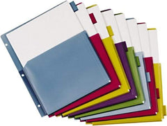 Cardinal - 11 x 8 1/2" 8 Tabs, 3-Hole Punched, Tab Divider - Multicolor Tabs, Multi-Color Folder - Benchmark Tooling