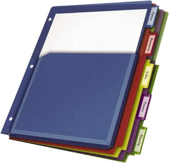 Cardinal - 11 x 8 1/2" 5 Tabs, 3-Hole Punched, Tab Divider - Multicolor Tabs, Multi-Color Folder - Benchmark Tooling