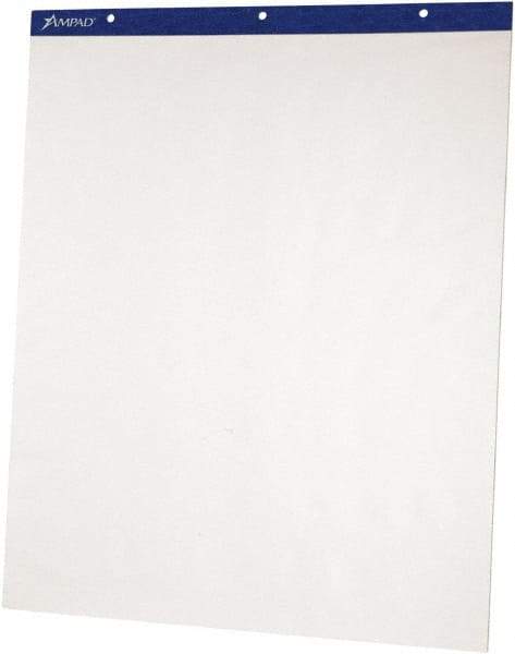 AMPAD - Flip Charts, Unruled, 27 x 34, White, 50 Sheets, 2/Pack, Flip Chart Easel - Use with Whiteboards, Chalkboards, Walls, Easel St&s - Benchmark Tooling