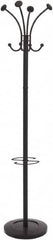 Alba - 8 Hooks, 16" Long x 16" Deep, Steel Floor Costumer - 70-1/2" High - Benchmark Tooling