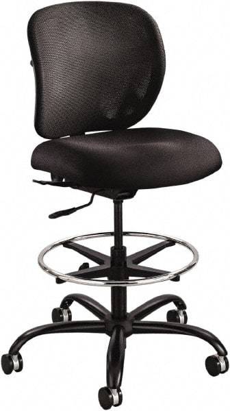 Safco - Swivel & Adjustable Stools Type: Adjustable Height Stool Base Type: Swivel - Benchmark Tooling