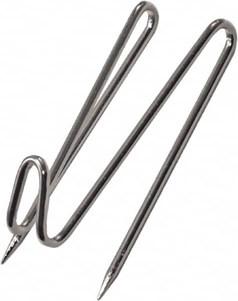 ADVANTUS - 25 Hooks, 1" Long x 1" Deep, Metal Hook Panel - 2-1/2" High - Benchmark Tooling