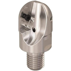 Seco - 40mm Cut Diam, 35mm Max Depth of Cut, 54.9mm OAL, Indexable Ball Nose End Mill - 54.9mm Head Length, M20 Combimaster Shank, R218.20 Toolholder, 218.20 Insert - Benchmark Tooling