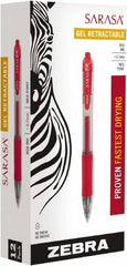 Zebra - Conical Roller Ball Pen - Red - Benchmark Tooling