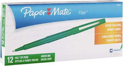 Paper Mate - Needle Porous Point Pen - Green - Benchmark Tooling