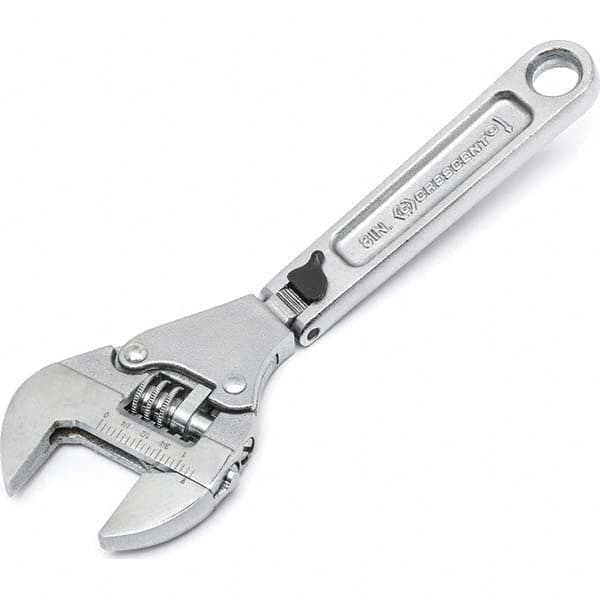 Crescent - Adjustable Wrenches Wrench Type: Adjustable Locking Wrench Size (Inch): 8 - Benchmark Tooling