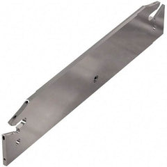 Seco - 21.4mm Blade Height, 1.8mm Blade Width, 120mm OAL, Right Hand Cut, Double End Indexable Cut-Off Blade - 17.5mm Max Depth of Cut, 150.10A Blade, Jetstream Series - Benchmark Tooling