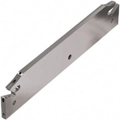 Seco - 21.4mm Blade Height, 2.4mm Blade Width, 120mm OAL, Right Hand Cut, Double End Indexable Cut-Off Blade - 49mm Max Depth of Cut, 150.10A Blade, Jetstream Series - Benchmark Tooling