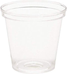 WNA - Comet Plastic Portion/Shot Glass, 1 oz, Clear - Clear - Benchmark Tooling