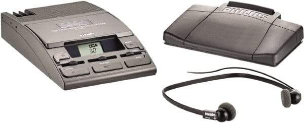 Philips - Gray Cassette - Use with Dictation Recorder - Benchmark Tooling