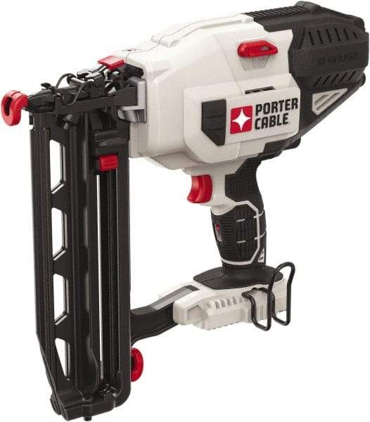 Porter-Cable - Cordless Finish Nailer - 16 Gauge Nail Diam, 2-1/2" Long Nail, Lithium-Ion Batteries Not Included - Benchmark Tooling