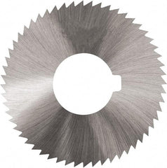 Made in USA - Slitting & Slotting Saws   Material: High Speed Steel    Blade Diameter (Inch): 4 - Benchmark Tooling