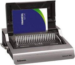 FELLOWES - Binding Machines Type: Electric Sheet Capacity: 500 - Benchmark Tooling