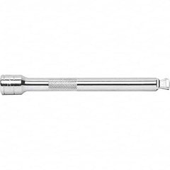 GearWrench - 3/8" Drive Wobble Socket Extension - 10" OAL, Chrome Finish - Benchmark Tooling