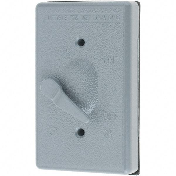 Leviton - Electrical Outlet Box Aluminum\xB6Zinc Device Cover - Benchmark Tooling