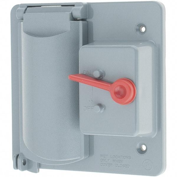 Leviton - Electrical Outlet Box Polycarbonate Device Cover - Benchmark Tooling