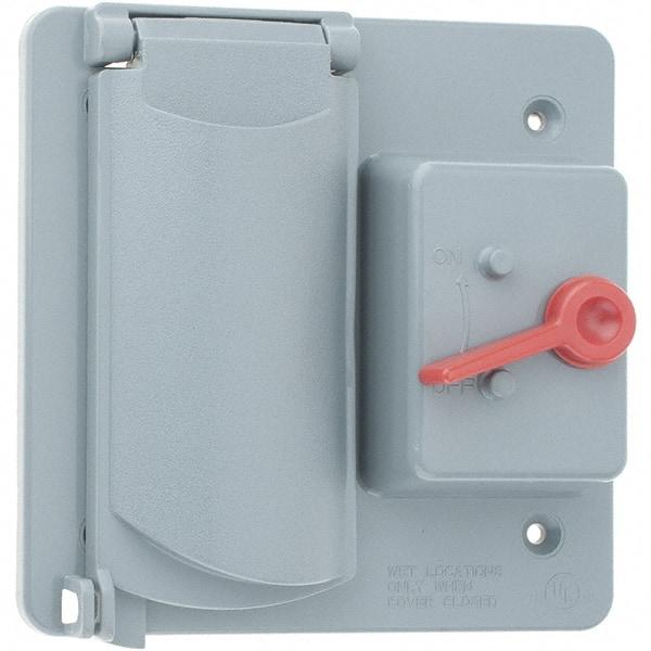 Leviton - Electrical Outlet Box PVC Device Cover - Benchmark Tooling