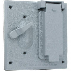 Leviton - Electrical Outlet Box Zinc Device Cover - Benchmark Tooling