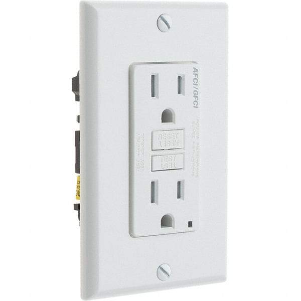 Leviton - GFCI Receptacles Grade: Commercial Color: White - Benchmark Tooling