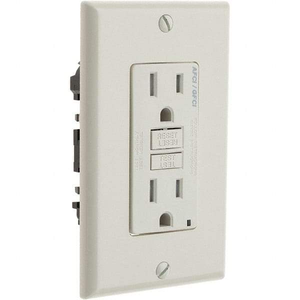 Leviton - GFCI Receptacles Grade: Commercial Color: Light Almond - Benchmark Tooling