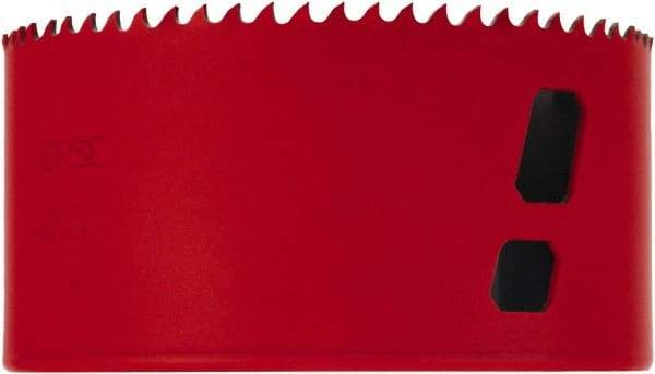 M.K. MORSE - 4-1/4" Diam, 1-15/16" Cutting Depth, Hole Saw - Bi-Metal Saw, Toothed Edge - Benchmark Tooling