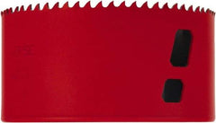 M.K. MORSE - 4-1/4" Diam, 1-15/16" Cutting Depth, Hole Saw - Bi-Metal Saw, Toothed Edge - Benchmark Tooling
