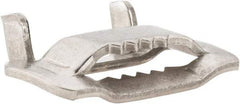 IDEAL TRIDON - Grade 201, Stainless Steel Banding Strap Buckle - 1-1/4" Wide - Benchmark Tooling