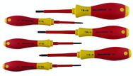 Insulated Torx® Screwdriver Set T8 - T25. 6 Pieces - Benchmark Tooling