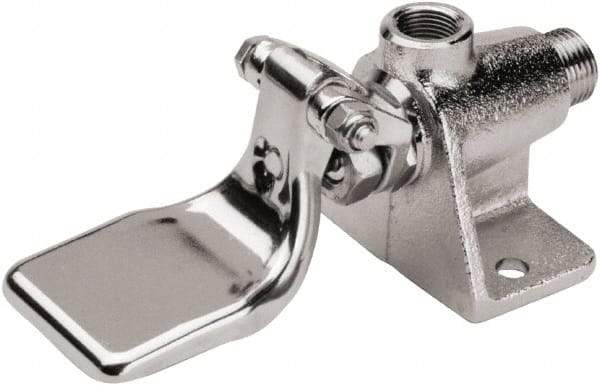 SANI-LAV - Faucet Replacement Single Pedal Foot Valve - Floor Mount - Brass, Use with Sinks, Wash Stations Scrub Sinks - Benchmark Tooling