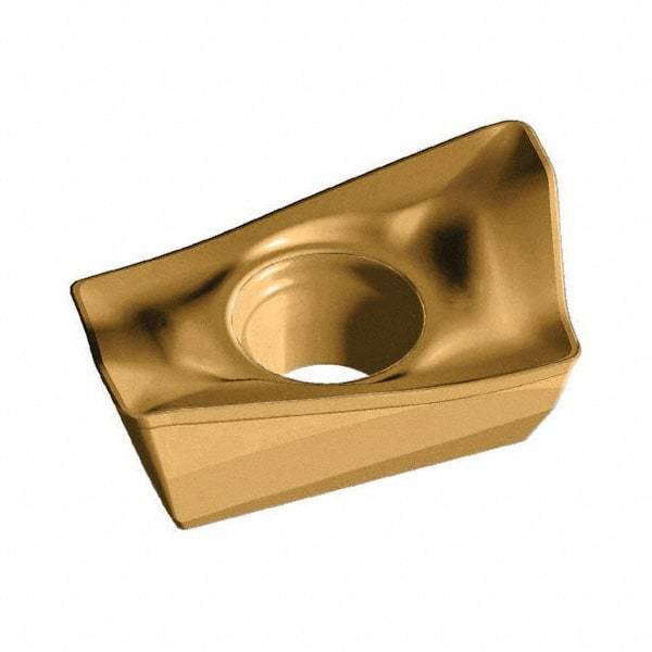 Walter - F56 Grade WKP35G Milling Insert - 3.18mm Thick, 6.75mm Inscribed Circle, 1.6mm Corner Radius - Benchmark Tooling