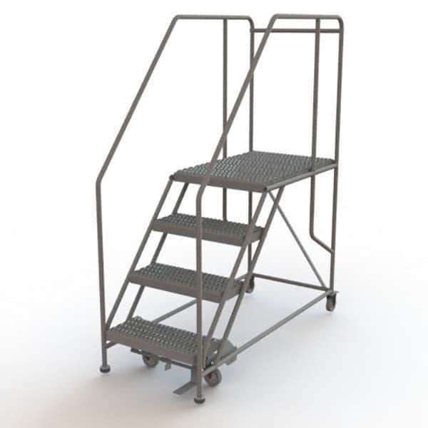TRI-ARC - Rolling & Wall Mounted Ladders & Platforms Type: Rolling Work Platform Style: Steel Work Platform - Benchmark Tooling