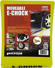 Erickson Manufacturing - 6" Wide x 6" High x 12" Deep, Steel Wheel Chock - For use with E-Track System - Benchmark Tooling