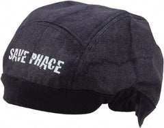 Save Phace - Size Universal, Flame Resistant Elastic Skull Cap - Black Skull Pattern, Cotton - Benchmark Tooling