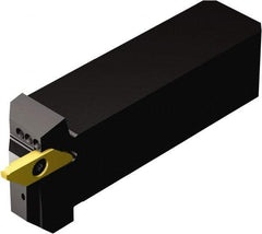 Sandvik Coromant - 0.2856" Max Depth of Cut, Indexable Grooving Cutoff Toolholder - 25mm Shank Height x 25mm Shank Width, QS-SMALL2525X3HP Toolholder Style, Series CoroCut XS - Benchmark Tooling