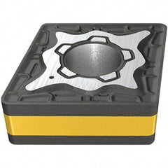 Iscar - CNMG642 M3P Grade IC807 Carbide Turning Insert - TiAlN/TiN Finish, 80° Diamond, 19.05mm Inscr Circle, 6.35mm Thick, 0.8mm Corner Radius - Benchmark Tooling