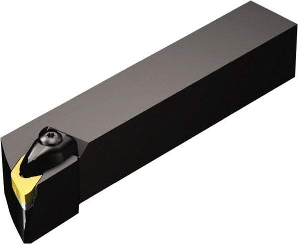 Sandvik Coromant - Right Hand Cut, 65° Lead Angle, 25.4mm Shank Height x 25.4mm Shank Width, Indexable Turning Toolholder - CP-B1108 Insert Compatibility, Series CoroTurn Prime - Benchmark Tooling