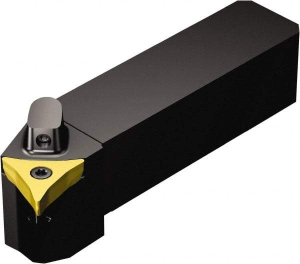 Sandvik Coromant - Left Hand Cut, 60° Lead Angle, 25.4mm Shank Height x 25.4mm Shank Width, Indexable Turning Toolholder - CP-A1108 Insert Compatibility, Series CoroTurn Prime - Benchmark Tooling