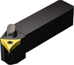 Sandvik Coromant - Left Hand Cut, 60° Lead Angle, 20mm Shank Height x 20mm Shank Width, Indexable Turning Toolholder - CP-A1108 Insert Compatibility, Series CoroTurn Prime - Benchmark Tooling