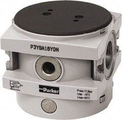 Parker - FRL Solenoid Operated Soft Start/Quick Dump Valve - Use with Parker P3Y Filters, Regulators & Lubricators - Benchmark Tooling