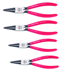 Wiha Straight Internal Retaining Ring Plier Set -- 4 Pieces -- Includes: Tips: .035; .050; .070; & .090" - Benchmark Tooling