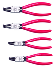 Wiha 90 Degree Bent Internal Retaining Ring Plier Set -- 4 Pieces -- Includes: Tips: .035; .050; .070; & .090" - Benchmark Tooling