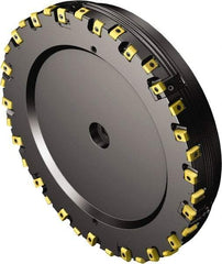 Sandvik Coromant - 304.8mm Cut Diam, 268.65mm Arbor Hole, 0.9mm Max Depth of Cut, 25° Indexable Chamfer & Angle Face Mill - 18 Inserts, CoroMill 425 -1707 Insert, Left Hand Cut, Series CoroMill 425 - Benchmark Tooling