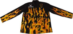 Save Phace - Size XL Flame Resistant/Retardant Jacket - Black, Cotton, Snaps Closure - Benchmark Tooling