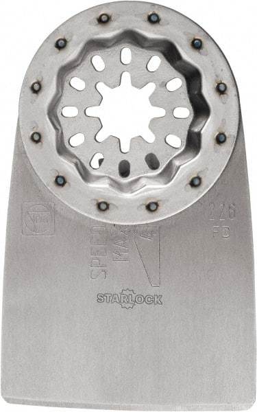 Fein - 2-1/2" Head Diam, Rotary Rigid Scraper Blade - 2-1/2" Cutting Diam, 2-1/2" Head Thickness, 25,000 RPM, Use with Fein Multimaster - Benchmark Tooling