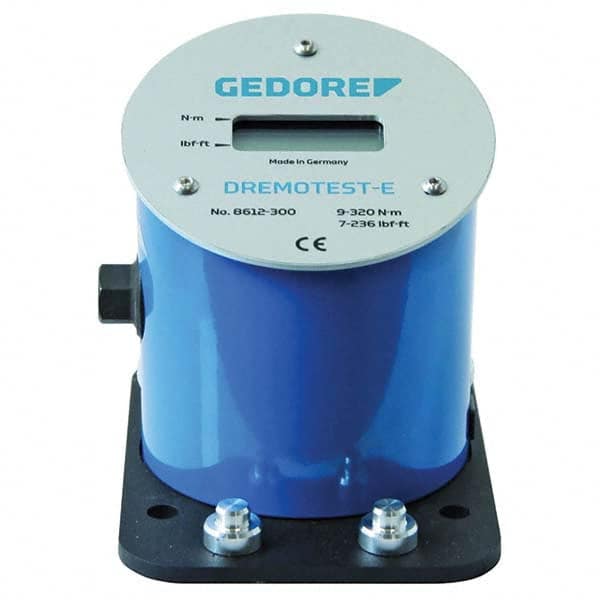 Gedore - Torque Wrench Meters & Calibrators Tool Type: Electronic Torque Tester Drive Size (Inch): 1/4 - Benchmark Tooling