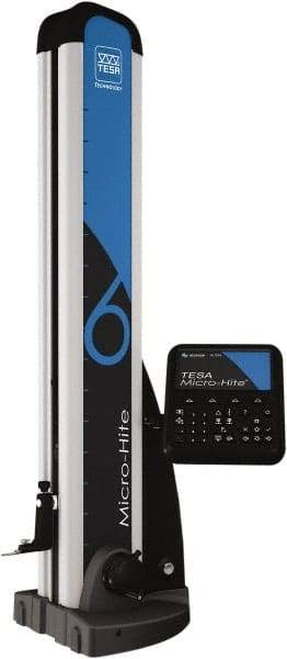 TESA Brown & Sharpe - 14" Electronic Height Gage - 0.001, 0.0001, 0.00001" Resolution, Accurate to 0.00008", Hybrid Touch Screen and Touch Pad Display, USB, RS-232 Data Output - Benchmark Tooling